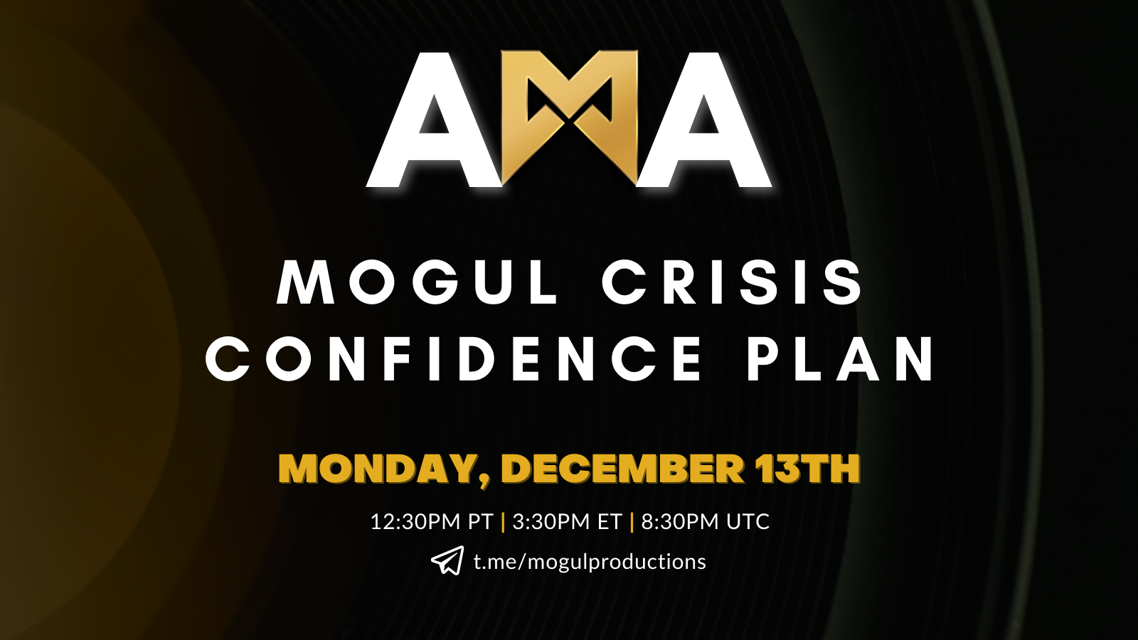 Mogul Crisis Confidence Plan AMA Recap AMA-15